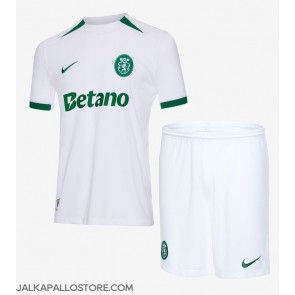 Sporting CP Vieraspaita Lapsille 2024-25 Lyhythihainen (+ shortsit)